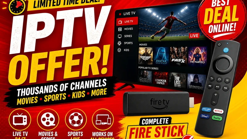 IPTV Angebot Fire Stick 2026